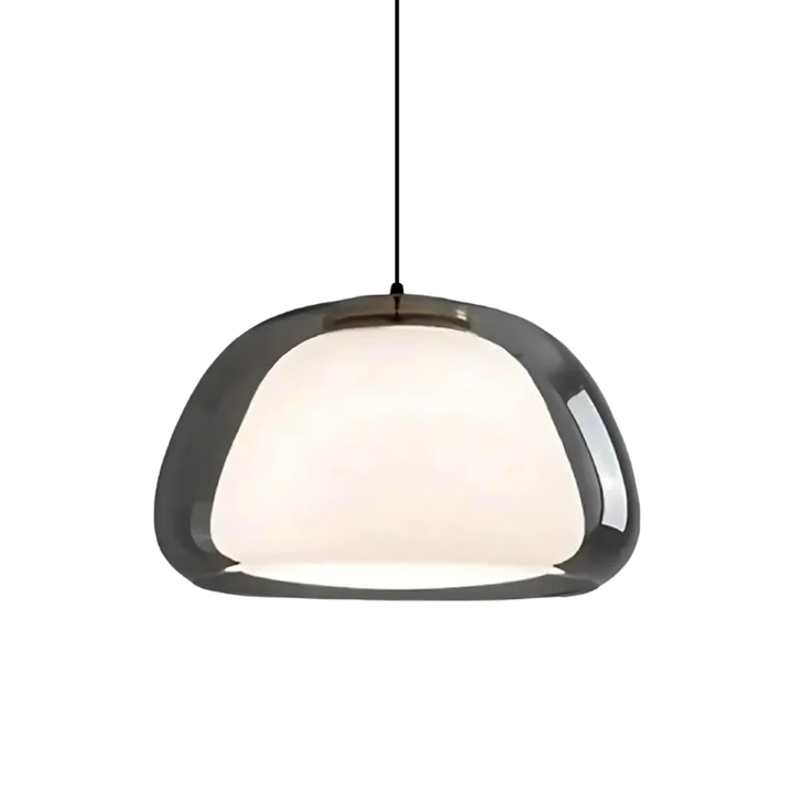 Pendelleuchte im Glasdesign | Stilvolle runde Form