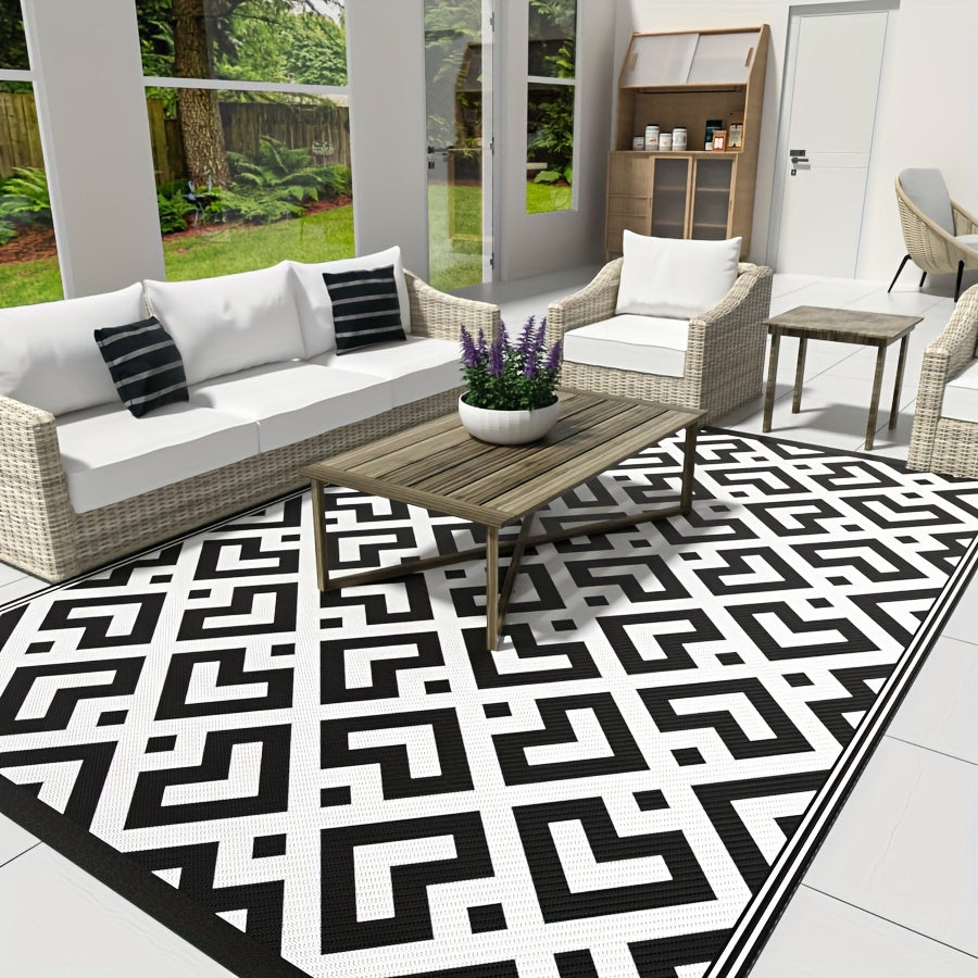 Outdoor Teppich Gewebte PP-Bodenmatte