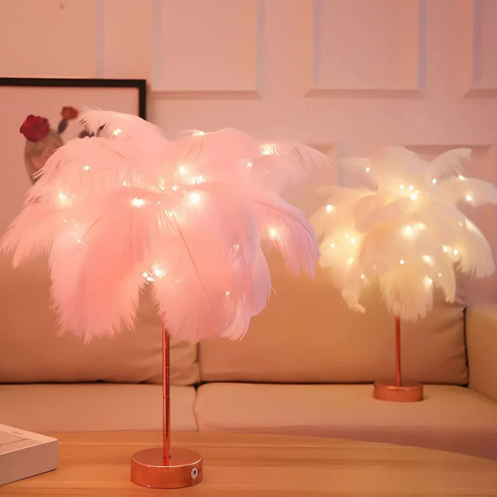 Atmosphärische Palmenlampe | Mit Fernbedienung