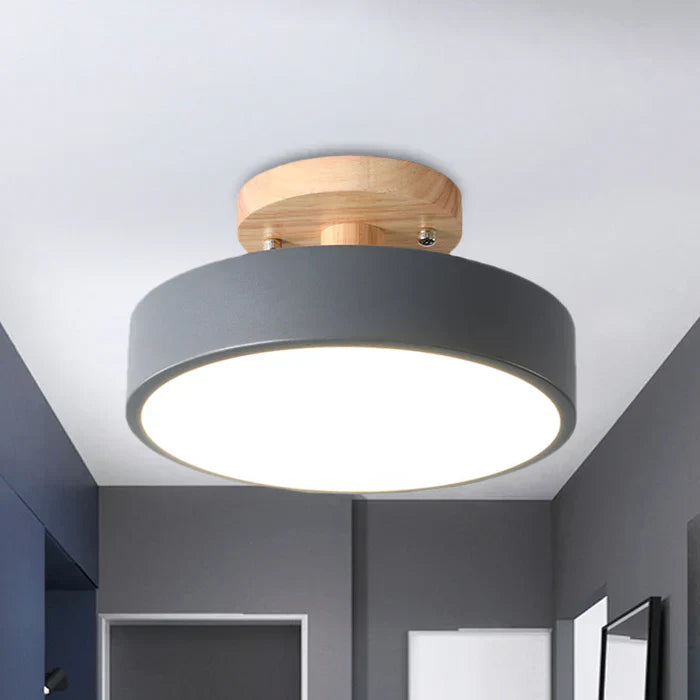 Wohnzimmer Deckenleuchte | Moderne Semi-Flush