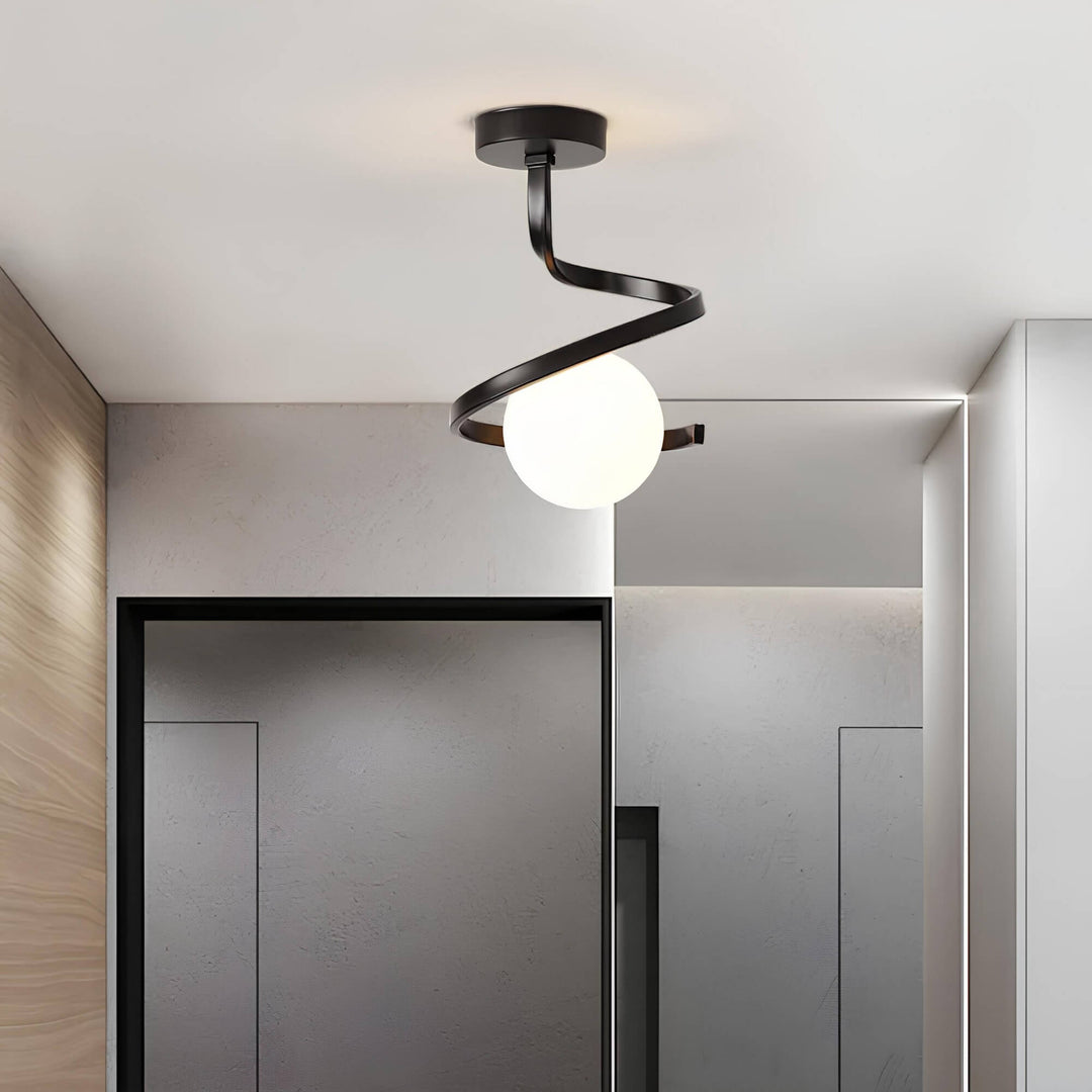 LED Deckenleuchte aus Aluminium & Acryl