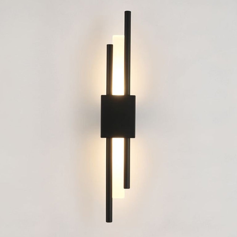 LED Wandleuchte | Schwarze & Goldene