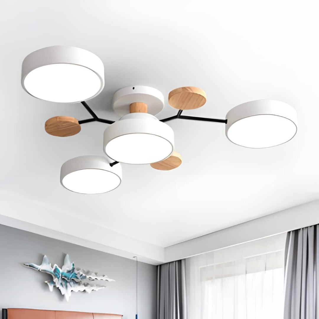 Moderne LED-Deckenleuchte für Wohnzimmer
