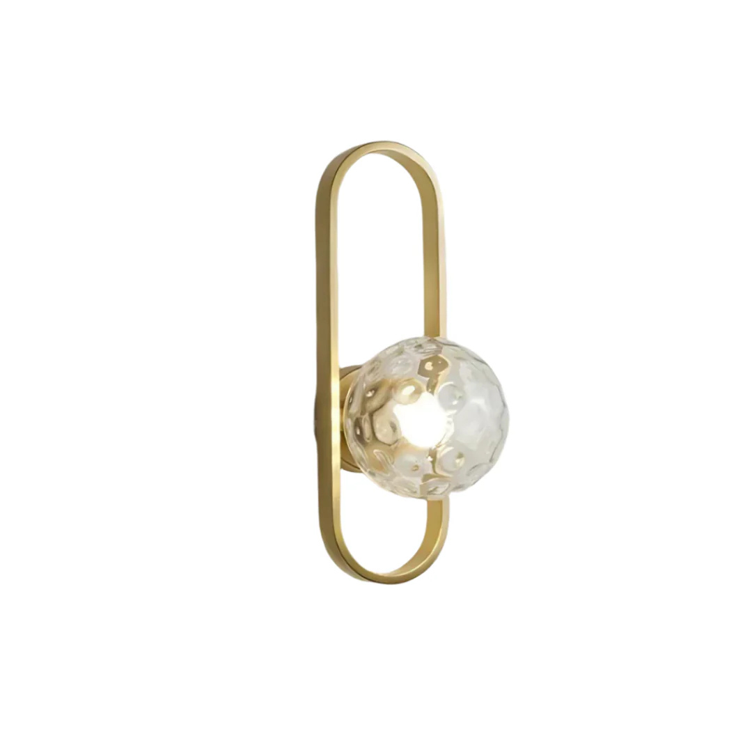 Wandleuchte aus Glas für Innenräume | Modernes Design