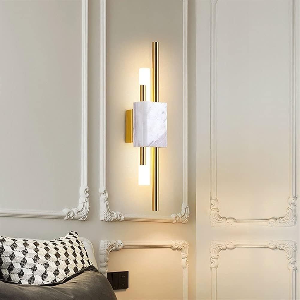 LED Wandleuchten mit Marmordesign | Stilvoll
