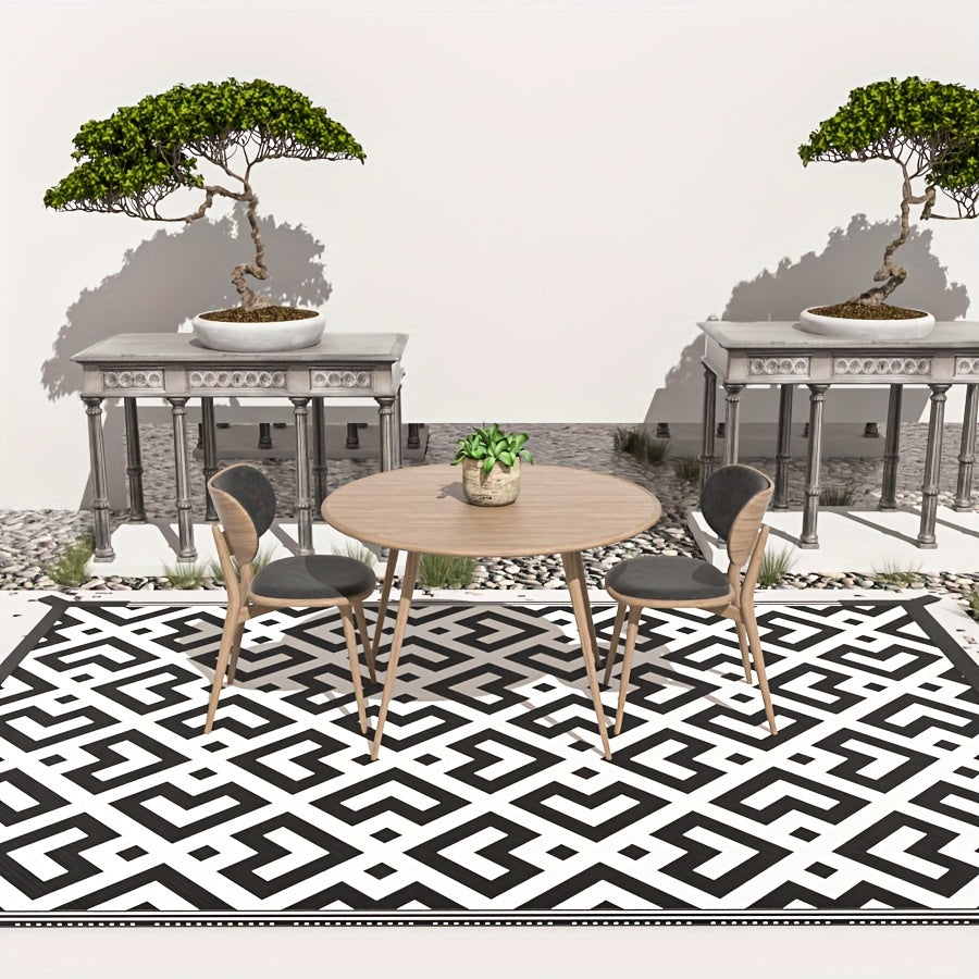 Outdoor Teppich Gewebte PP-Bodenmatte