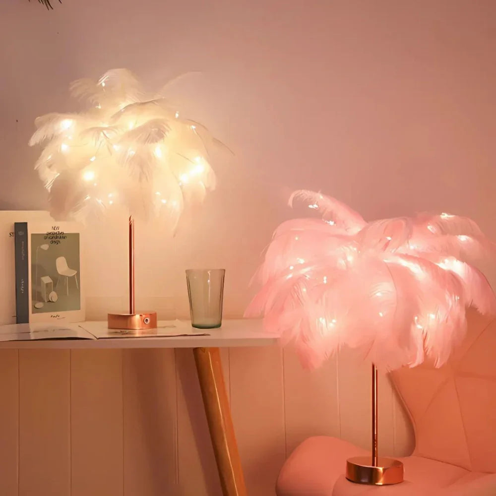 Atmosphärische Palmenlampe | Mit Fernbedienung