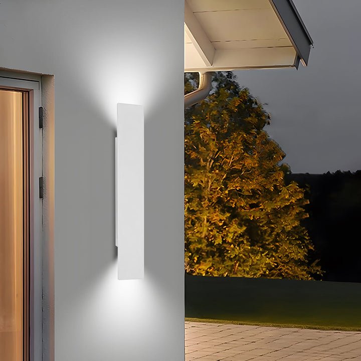 LED Wandleuchte aus Aluminium