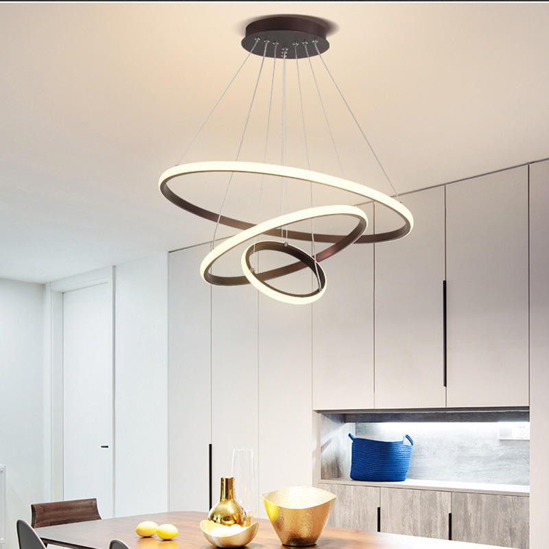 Deckenlampe Moderne mit 3 Ringe