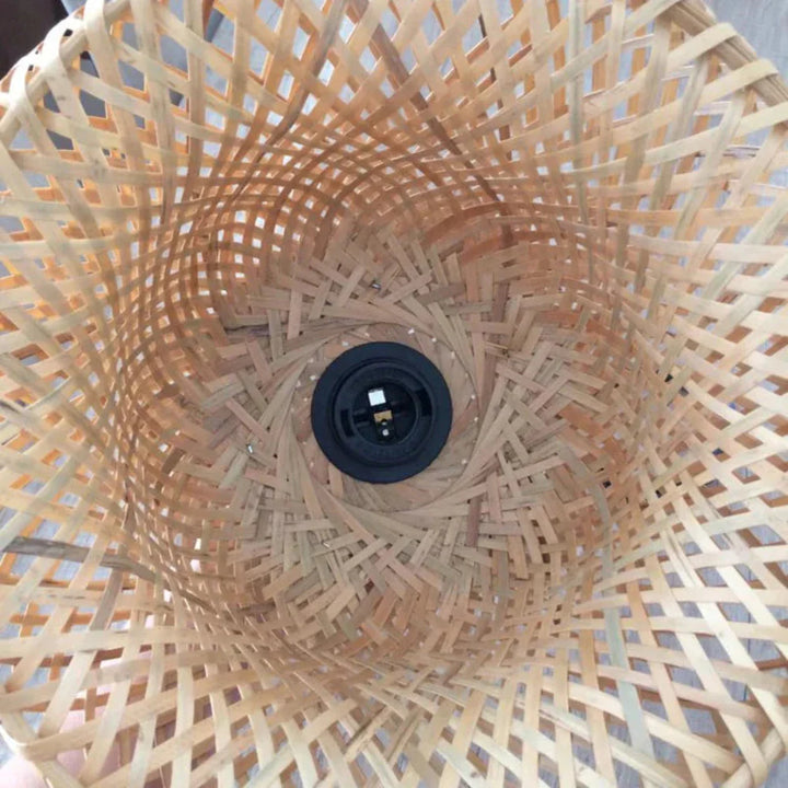 Deckenlampe Wohnzimmer aus Bambus – Natürliches Design