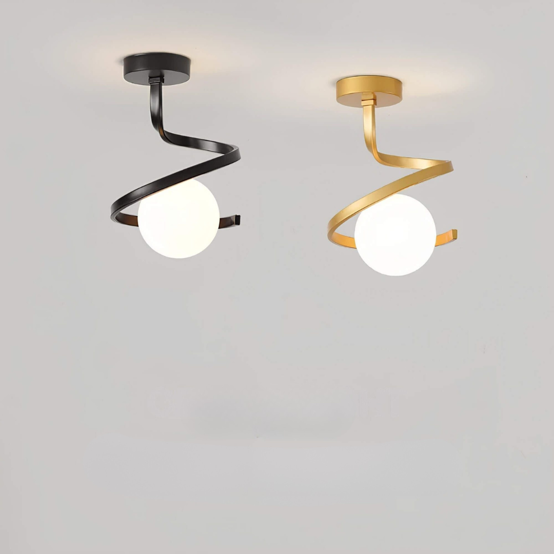 LED Deckenleuchte aus Aluminium & Acryl