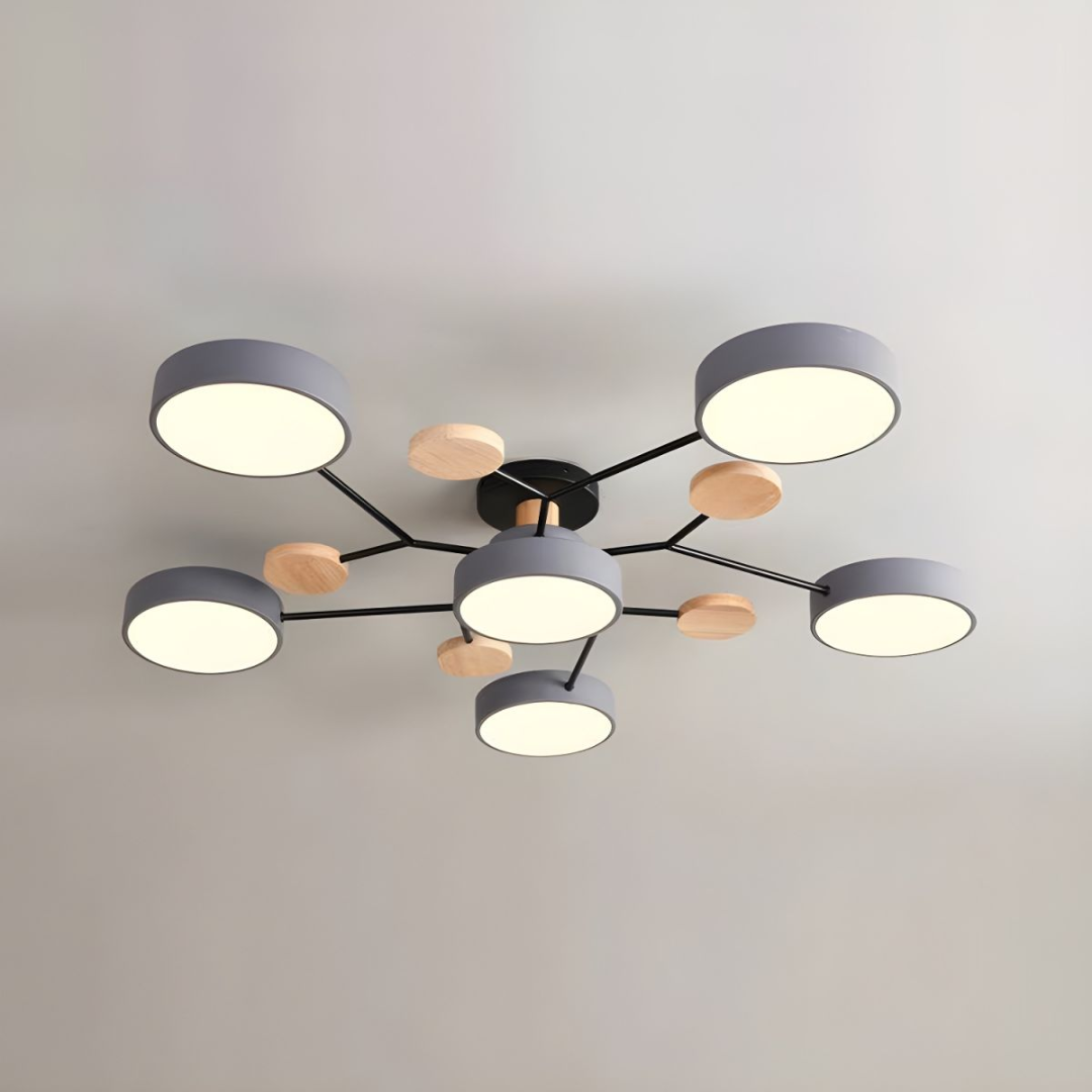 Moderne LED-Deckenleuchte für Wohnzimmer