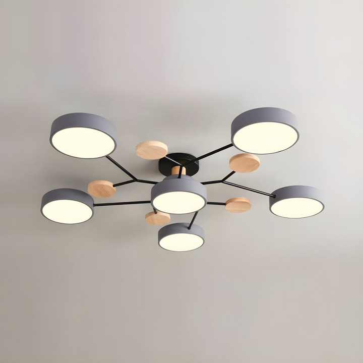 Moderne LED-Deckenleuchte für Wohnzimmer