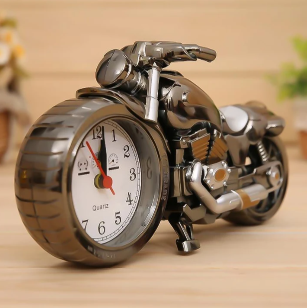 Wecker | Motorrad-Wecker im Retro-Design