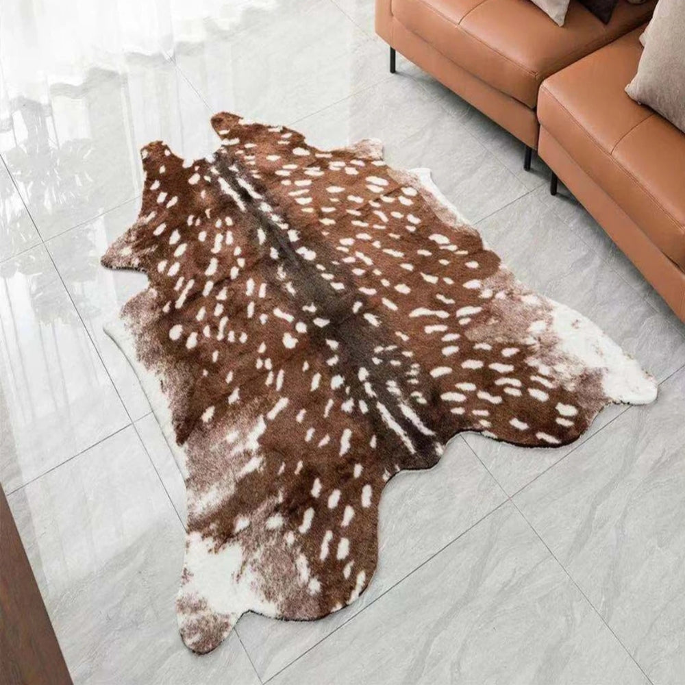 Carpet Living Room – Carpet with Deer Motif for a Cozy Living Room