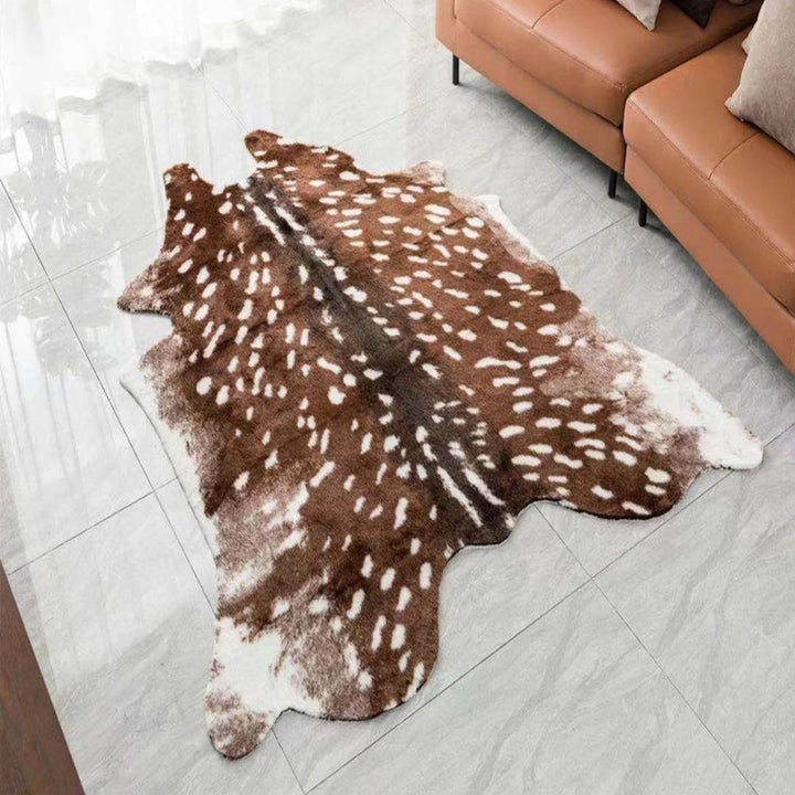 Carpet Living Room – Carpet with Deer Motif for a Cozy Living Room