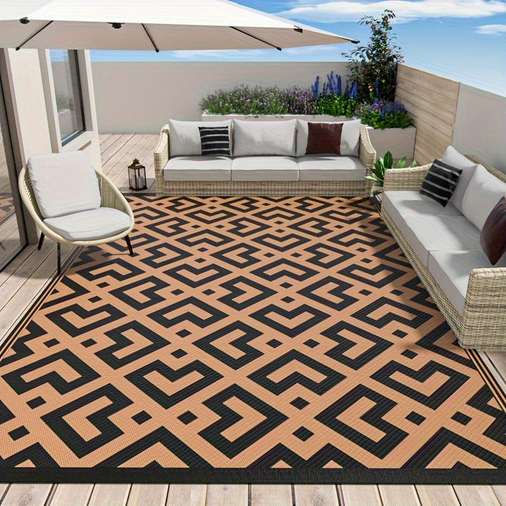 Outdoor Teppich Gewebte PP-Bodenmatte