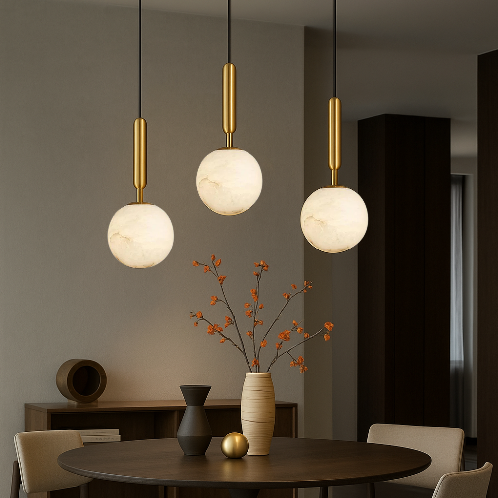 Moderne Pendelleuchte mit Kugelform | Zeitloses Design