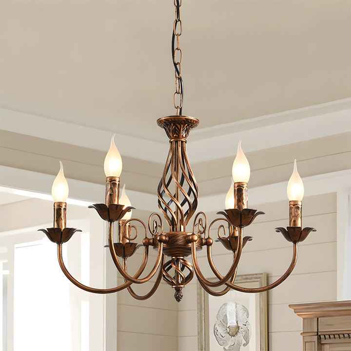 Esstisch Pendelleuchte | Vintage Bronze Elegante Beleuchtung