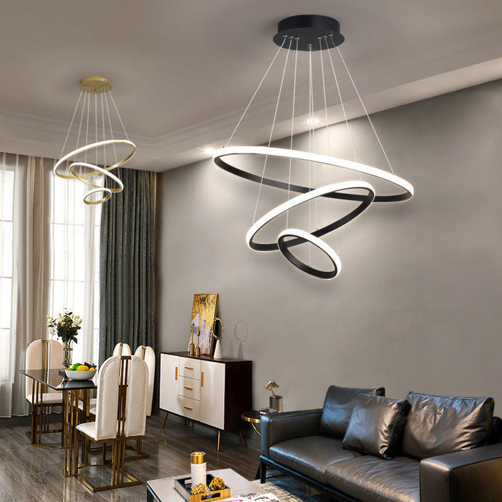 Deckenlampe Moderne mit 3 Ringe