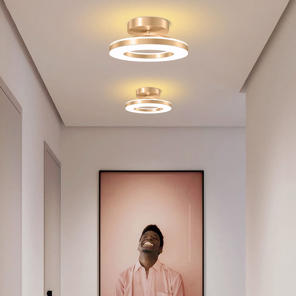 Esstisch Pendelleuchte | Eisen mit Gold-Finish