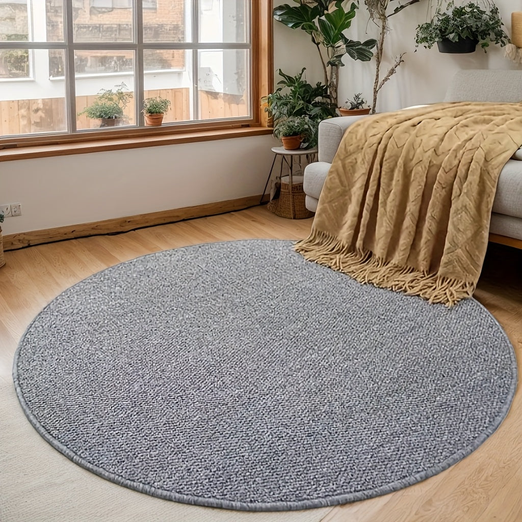 Runder Teppich | Minimalistische Eleganz