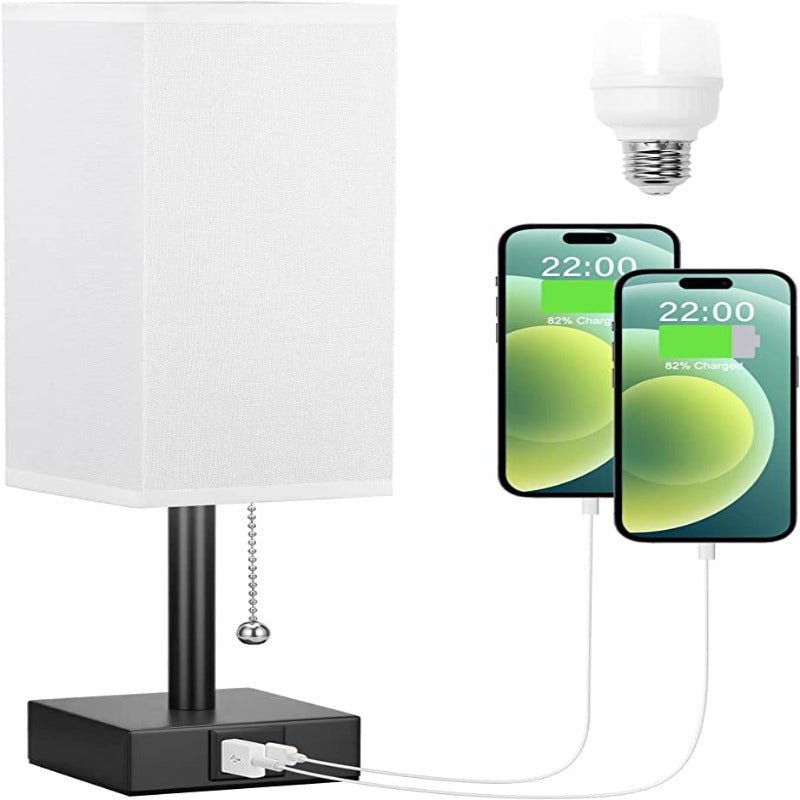 Tageslichtlampe | 3 Helligkeitsstufen & USB-Anschlüssen
