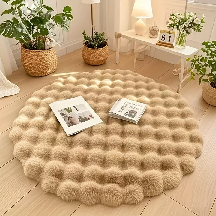 Teppich Rund | Weich, Warm & Waschbar