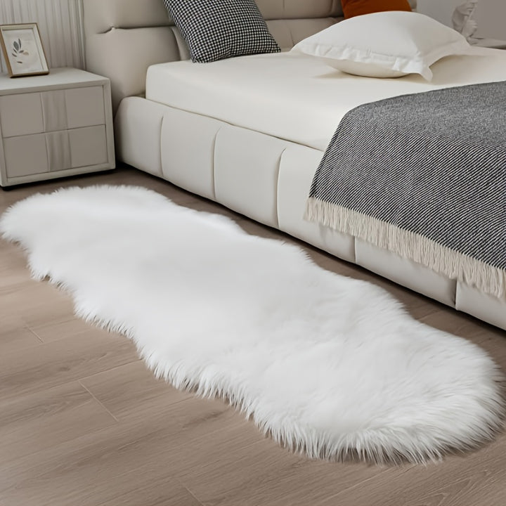 Waschbarer Teppich | Gemütlicher Plüschteppich