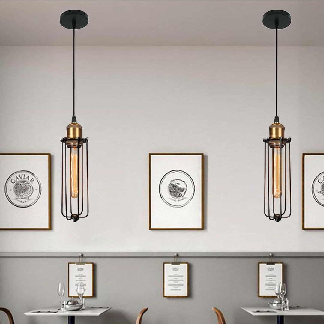 Esstisch Pendelleuchte im Retro-Design