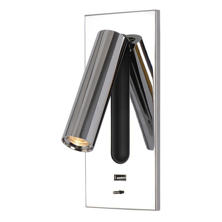Wandmontierte USB Leselampe | Wiederaufladbar