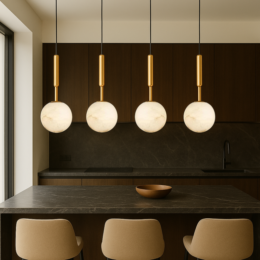 Moderne Pendelleuchte mit Kugelform | Zeitloses Design