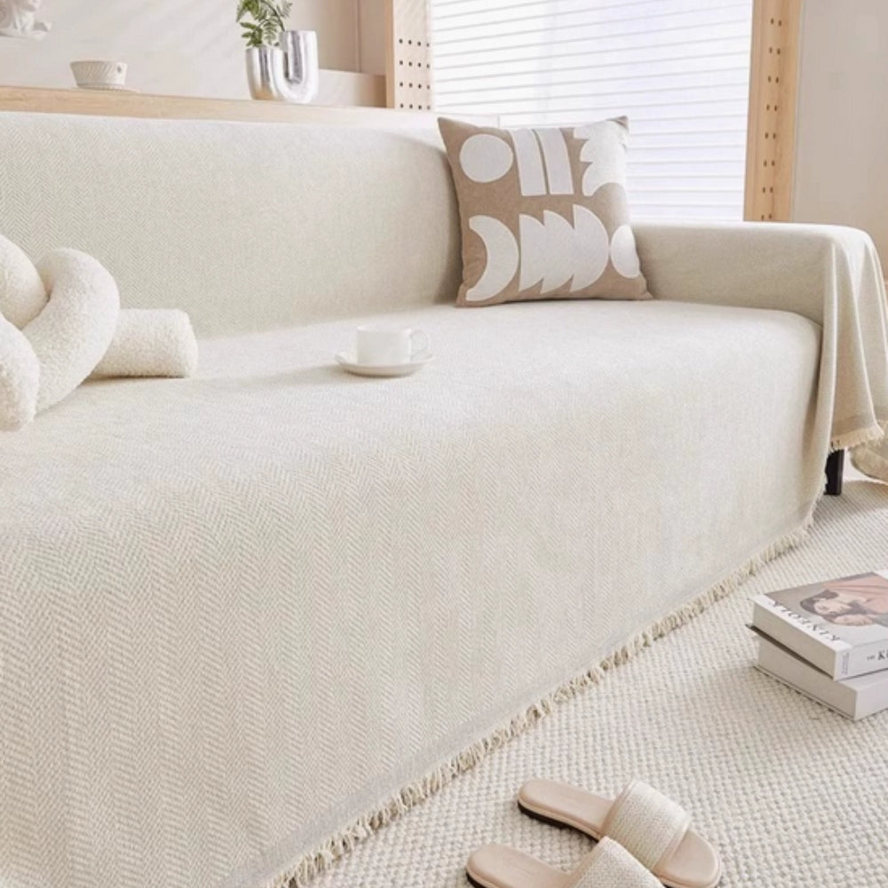 Wohnzimmer Sofa-Überwurf | Schlichtes & Zeitloses Design