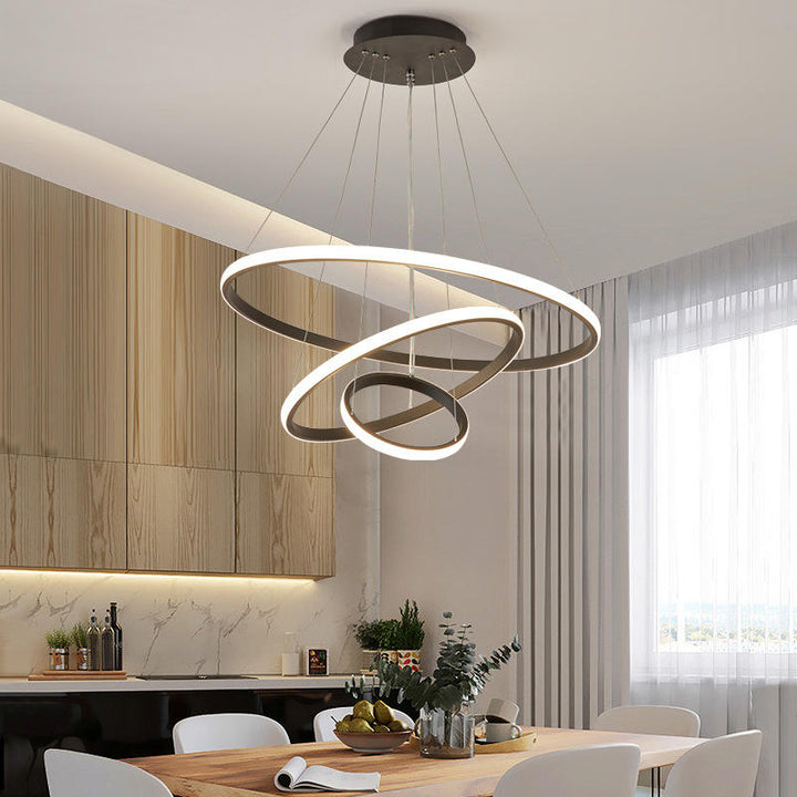 Deckenlampe Moderne mit 3 Ringe