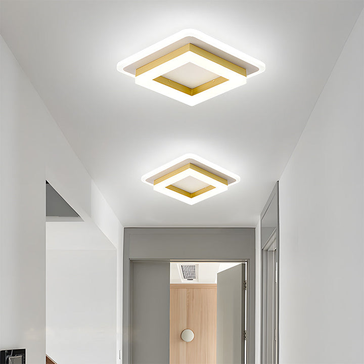 Wohnzimmer Deckenleuchte Quadratische LED
