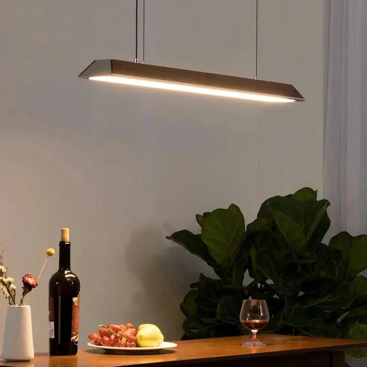 Esstisch Pendelleuchte | Holz- & Aluminium