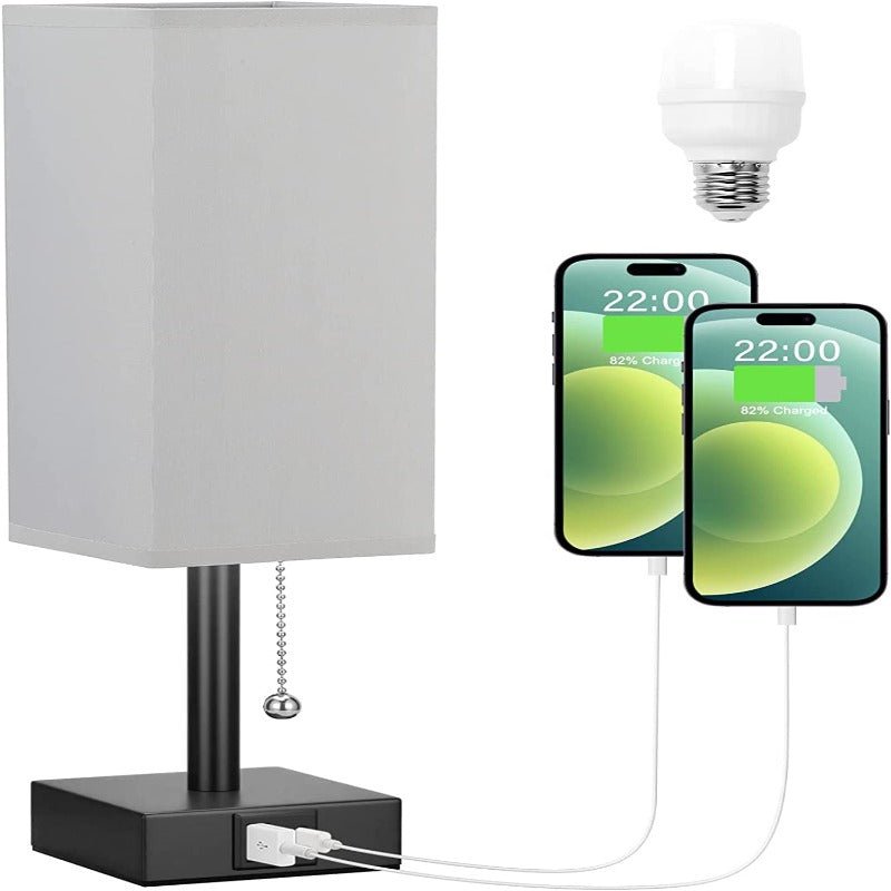 Tageslichtlampe | 3 Helligkeitsstufen & USB-Anschlüssen