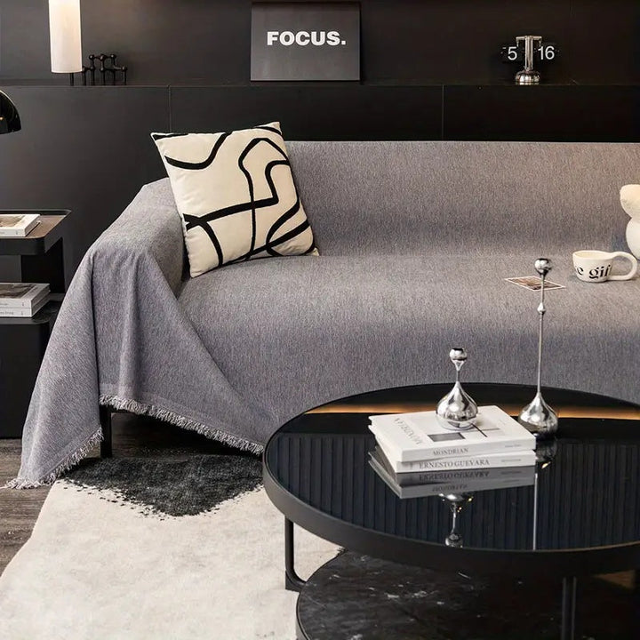 Wohnzimmer Sofa-Überwurf | Schlichtes & Zeitloses Design