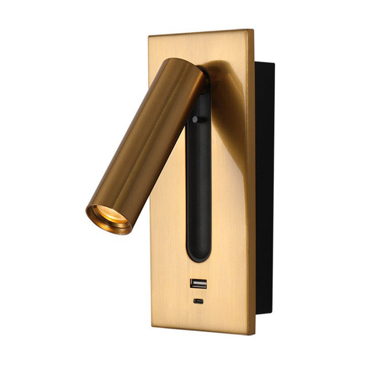 Wandmontierte USB Leselampe | Wiederaufladbar