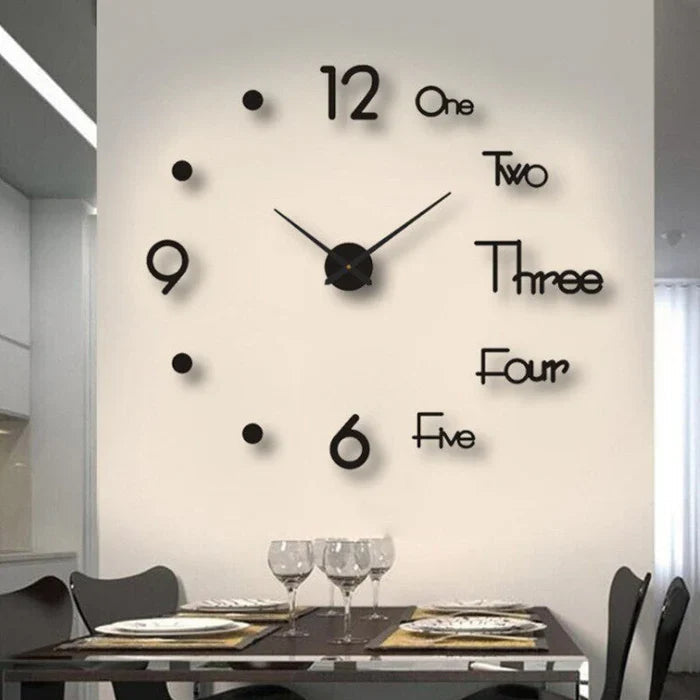 Moderne Wand­uhr mit Kreativem Design | Blickfang