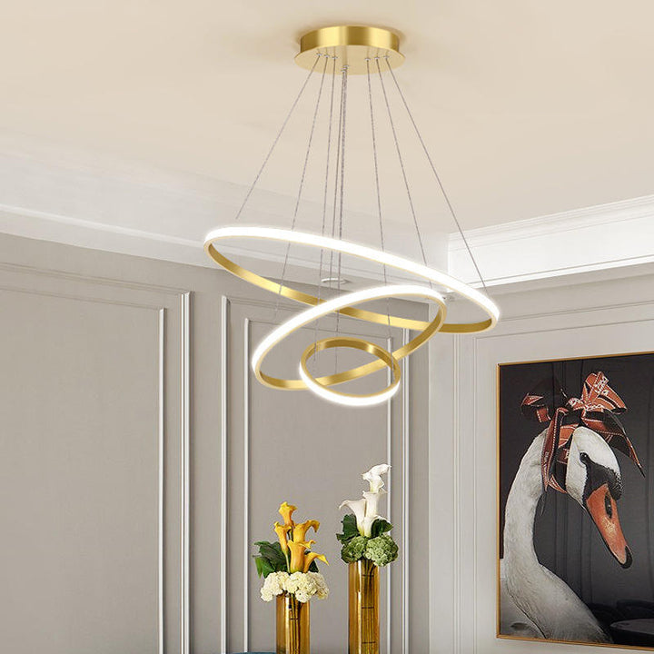 Deckenlampe Moderne mit 3 Ringe