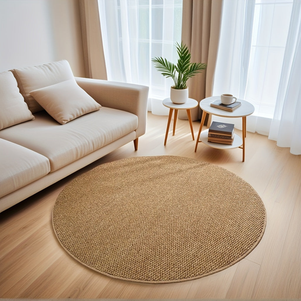 Runder Teppich | Minimalistische Eleganz