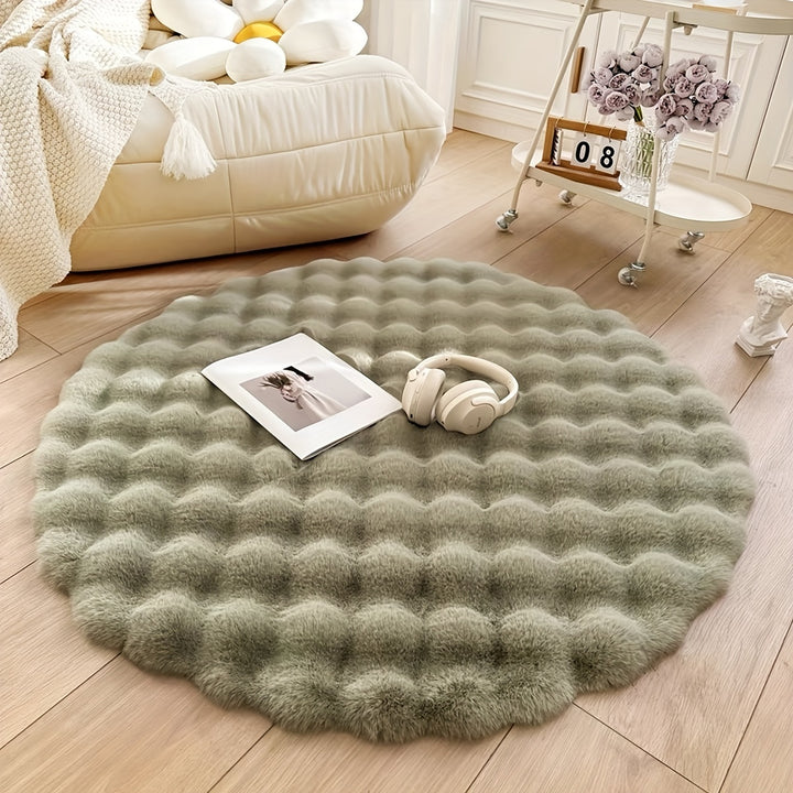 Teppich Rund | Weich, Warm & Waschbar