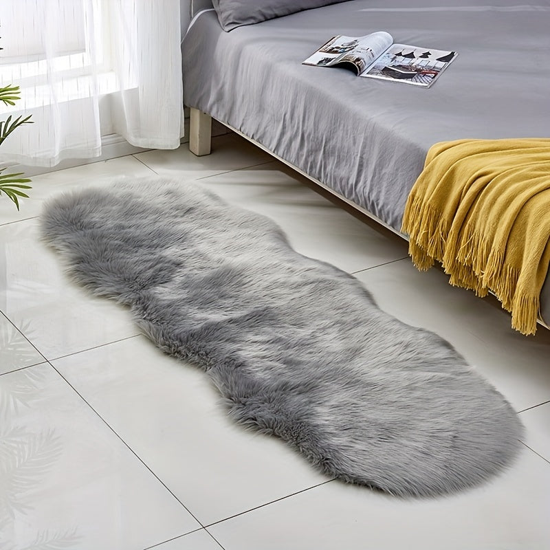 Waschbarer Teppich | Gemütlicher Plüschteppich