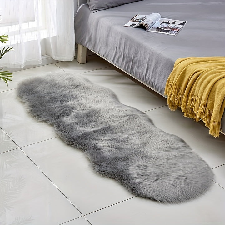 Waschbarer Teppich | Gemütlicher Plüschteppich