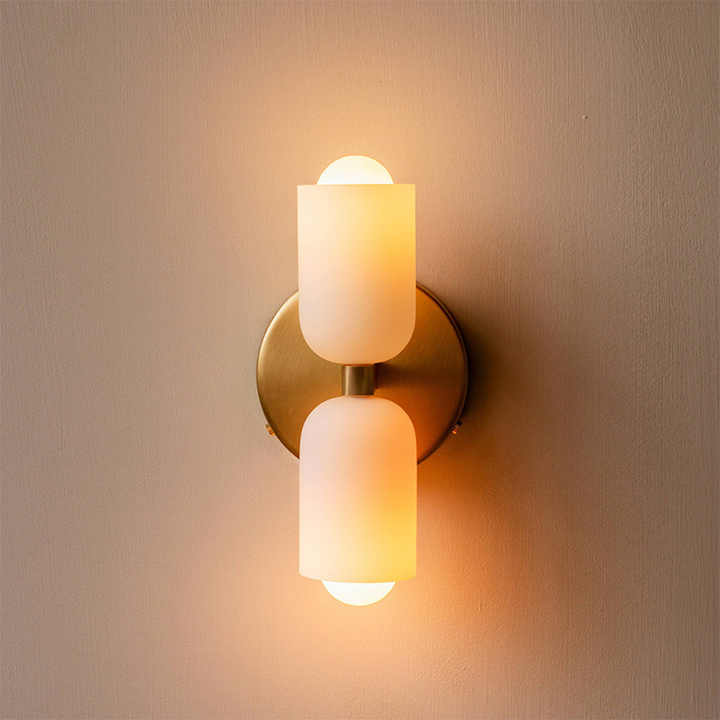 LED Wandleuchte mit Doppelkörper