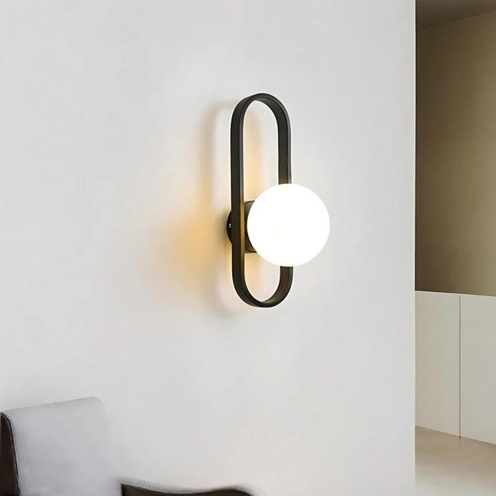 Wandleuchte aus Glas für Innenräume | Modernes Design