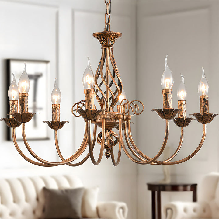 Esstisch Pendelleuchte | Vintage Bronze Elegante Beleuchtung