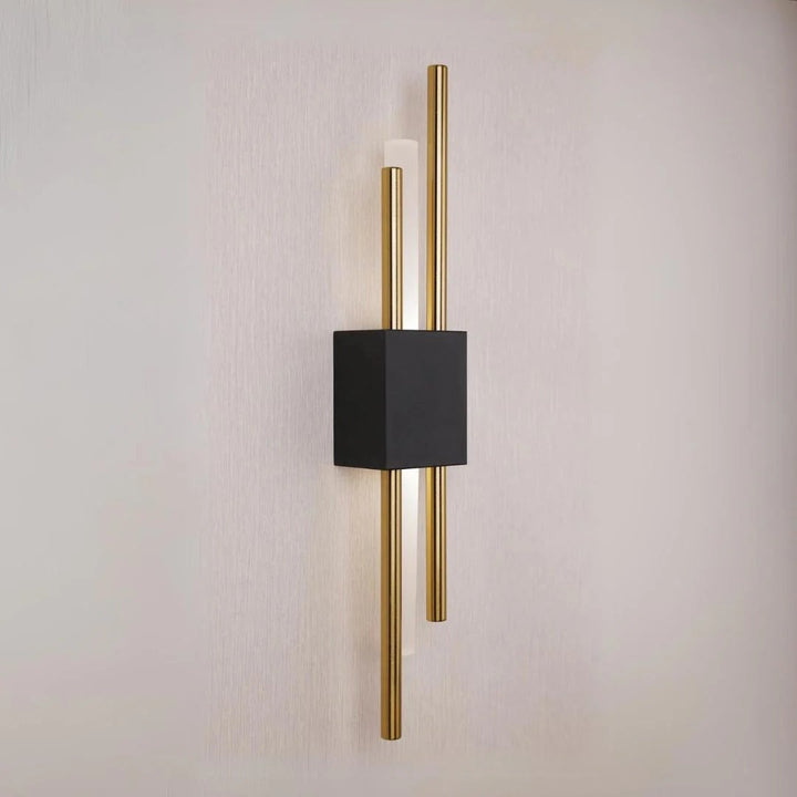 LED Wandleuchte | Schwarze & Goldene