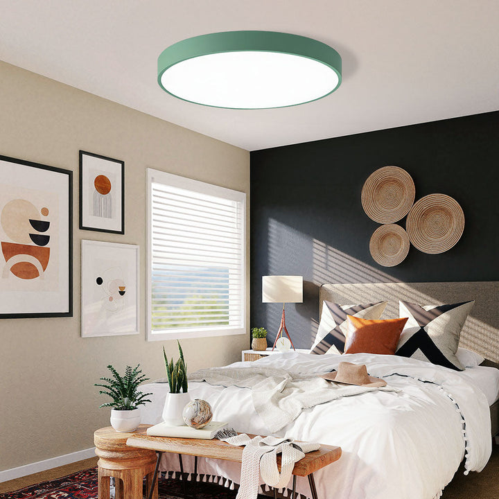 Wohnzimmer Deckenleuchte | Runde LED Deckenlampe Flush Mount